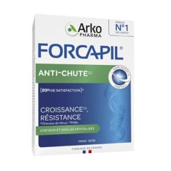 Forcapil anti-chute force résistance brillance 30 comprimés