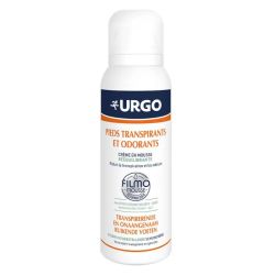 Urgo crème en mousse rééquilibrante pieds transpirants et odorants 125 ml