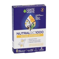 Sante Verte Nutralgic action apaisante 1000 15 Comprimés