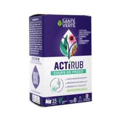 Santé Verte Actirub coups de froid 15 Sachets