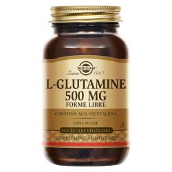 Solgar L-Glutamine 500mg 50 gélules végétales