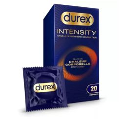 Durex Intensity Préservatifs sans latex 20 préservatifs