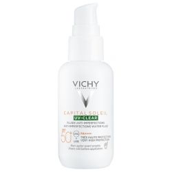 Vichy Capital Soleil uv-clear fluide anti-imperfections SPF50+ 40 ml