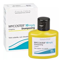 Mycoster 10 mg/g shampooing flacon de 60 ml