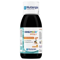 Nutergia Ergykid Vita + multivitamines goût abricot dès 3 ans 150ml