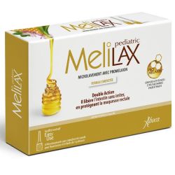 Aboca Melilax Pediatric constipation 6 microlavements de 5g