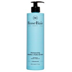 RoseBaie shampoing ricin & kératine pousse & hydratation 500ml