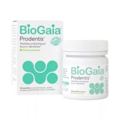 BioGaia Prodentis Pastilles Probiotiques Bucco-Dentaires - Pomme - 30 Pastilles