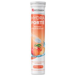 Forté Pharma Hydra Forté Booster d'hydratation Pêche 24 comprimés effervescents