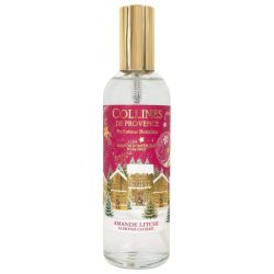Collines de Provence Parfum d'Intérieur de Noël Amande Litchi 100ml