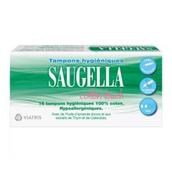 Saugella Cotton Touch Tampons Hygiéniques 16 tampons mini