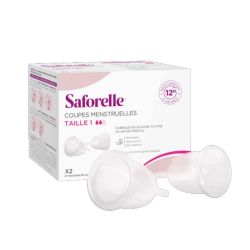 Saforelle Coupe Menstruelle Taille 1 X 2