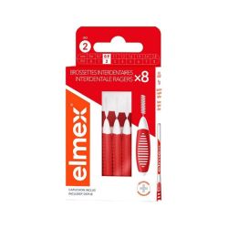 Elmex 8 Brossettes Interdentaires  taille  0,9 mm