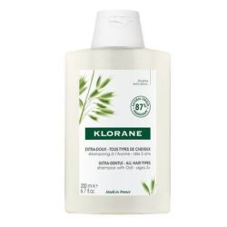 Klorane Avoine shampooing extra-doux tous cheveux 200ml