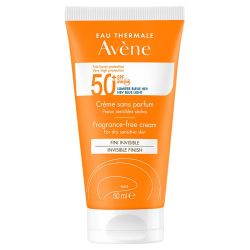 Crème solaire sans parfum SPF50+ 50 ml