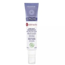 Eau Thermale deJonzac Sublimactive Soin nuit régénérant anti-âge cellulaire BIO 40ml