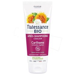 Natessance après-shampoing couleur carthame Bio et kératine végétale 200 ml