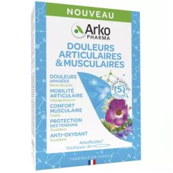 Arkofluides® douleurs articulaires & musculaires 20 ampoules