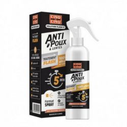 Cinq sur Cinq Traitement Flash Anti-Poux et Lentes Spray 150 ml