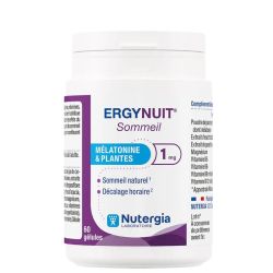 Nutergia ErgyNuit sommeil naturel 60 gélules