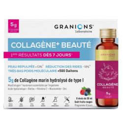 Granions Collagène Beauté 8 Shots Fruits Rouges de 50 ml