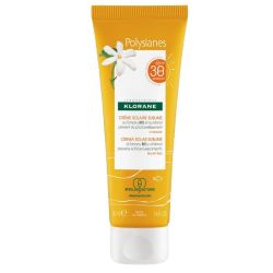 Klorane crème solaire SPF30 visage sublime au Tamanu bio et Monoï 50ml