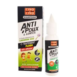 Cinq sur Cinq shampoing anti-poux à l’huile essentielle de lavande bio 100 ml