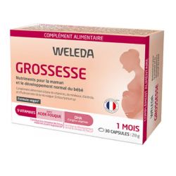 Weleda complément alimentaire grossesse 1 mois 30 capsules