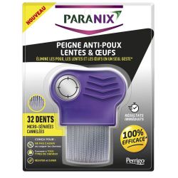 Paranix peigne anti-poux lentes et œufs