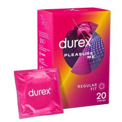 Pleasure Me 20 préservatifs lubrifiés ultra perlés Standard