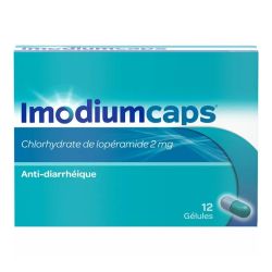 Imodiumcaps 2 mg lopéramide 12 gélules