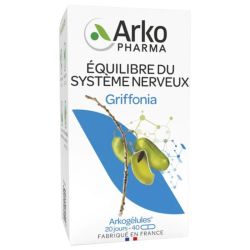 Arkogélules Griffonia 150 mg 5-HTP 40 Gélules