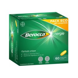 Berocca Energie Boîte de 60 Comprimés à avaler