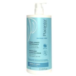 Crème lavante nourrissante visage et corps peau sensible 1 Litre
