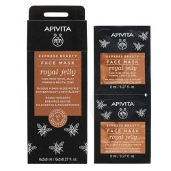 Apivita masque visage à la gelée royale 2 x 8 ml