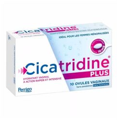 Perrigo Cicatridine Plus ovules vaginaux Hydratant 10 ovules
