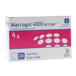 Arrow Macrogol 4000 enfants 4g boîte de 20 sachets