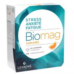 Lehning Biomag agrumes 90 comprimés