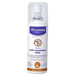Mustela anti-moustiques bébé zone tempérée spray 100ml