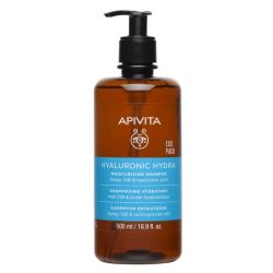 Apivita Hyaluronic Hydra Shampoing tous types de cheveux 500 ml