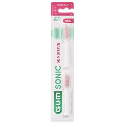 Gum Sonic Sensitive 2 brossettes pour brosse à dents électrique 4111