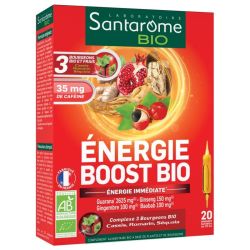 Santarome Bio Énergie Boost Bio 20 Ampoules