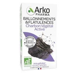 Arkogélules charbon végétal activé bio 40 gélules