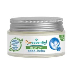Puressentiel Resp Ok® baume de massage pectoral Bébé Bio 30ml