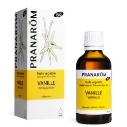 Pranarom huile végétale de vanille bio 50ml
