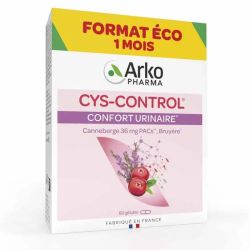 Arkopharma Cys-Control Confort Urinaire Canneberge 60 gélules