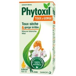 Phytoxil toux et gorge sirop toux sèche 100ml