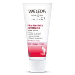 Weleda pâte dentifrice au ratanhia 75ml