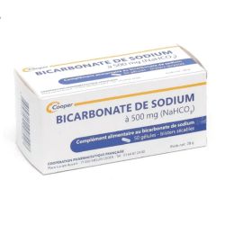Cooper bicarbonate de sodium 500 mg 50 gélules