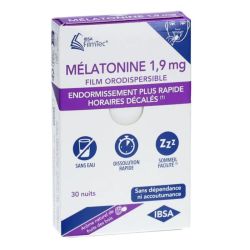 IBSA Mélatonine 1,9 mg IBSA Filmtec 30 films orodispersibles